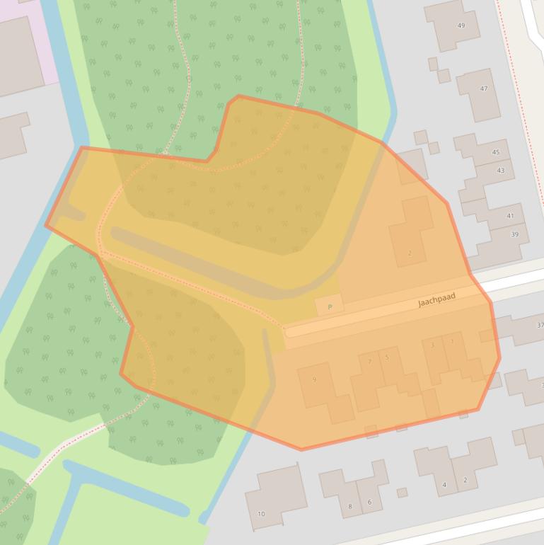 Kaart van postcodegebied 9035GM.