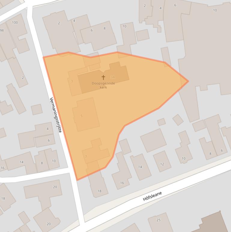 Kaart van postcodegebied 9041BR.