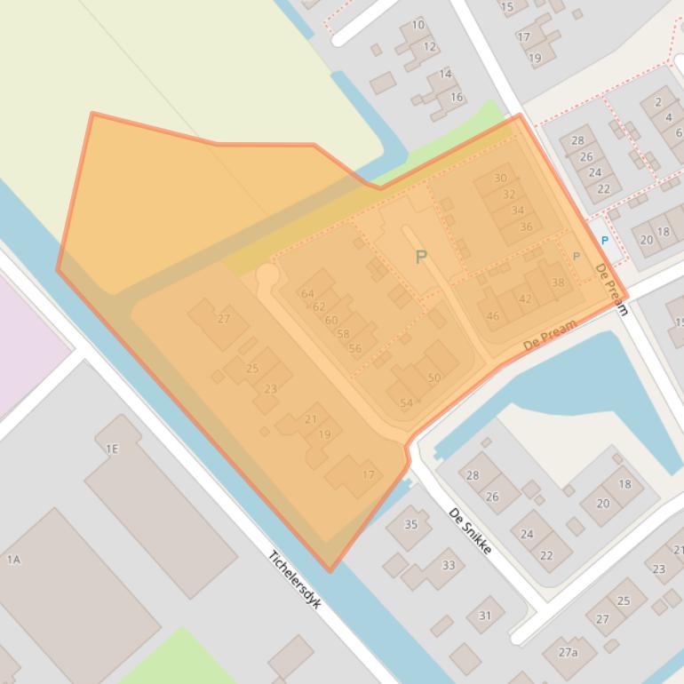 Kaart van postcodegebied 9041HC.