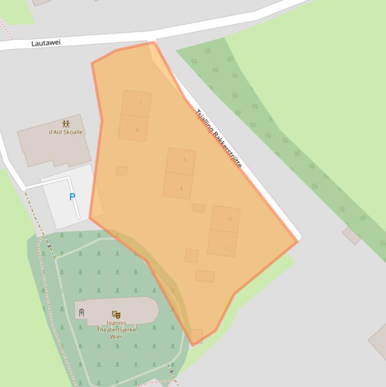 Kaart van postcodegebied 9043VR.