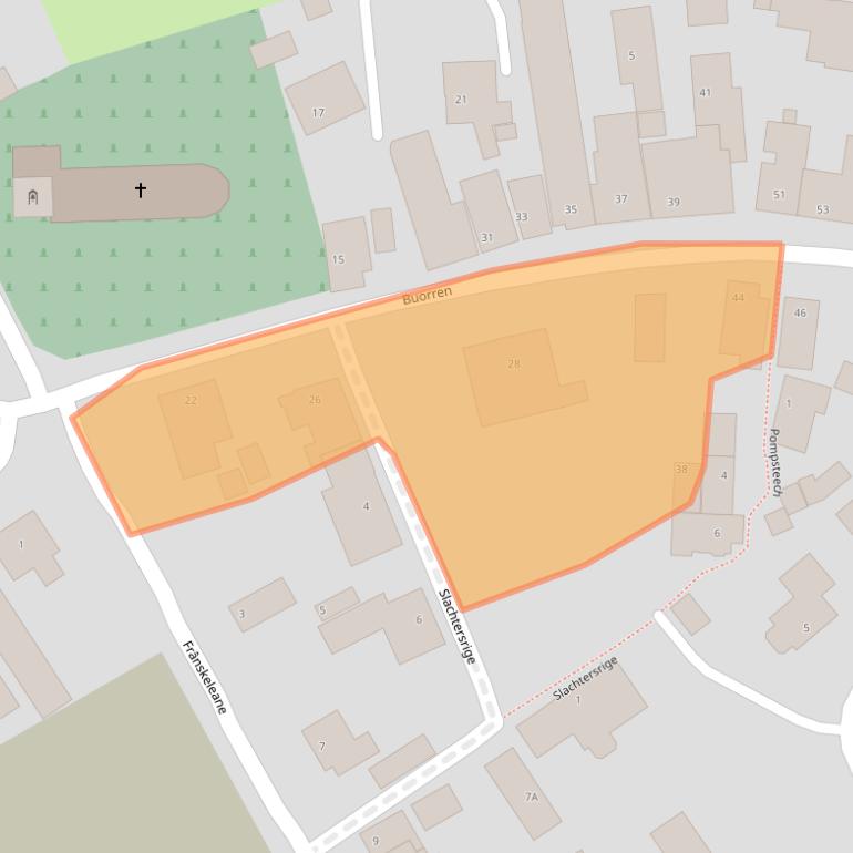 Kaart van postcodegebied 9044MH.