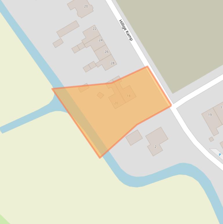 Kaart van postcodegebied 9044MZ.