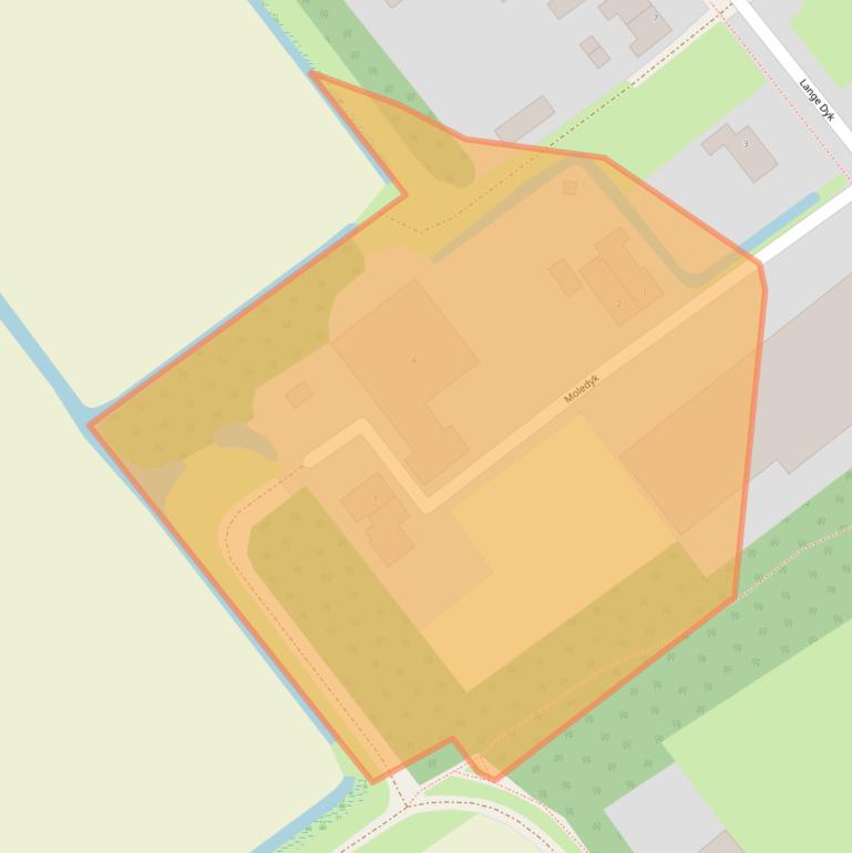 Kaart van postcodegebied 9047HM.