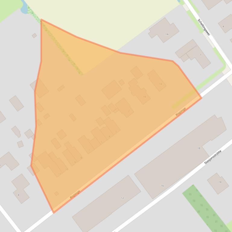 Kaart van postcodegebied 9047HN.