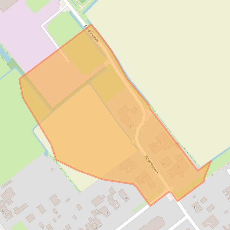 Kaart van postcodegebied 9047HP.