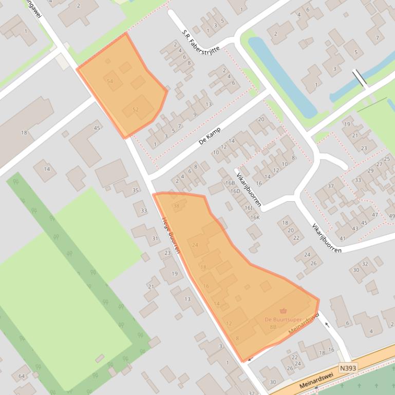 Kaart van postcodegebied 9047HS.