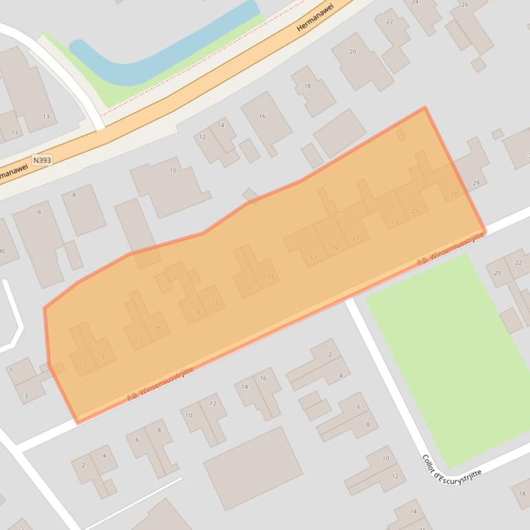 Kaart van postcodegebied 9047JH.