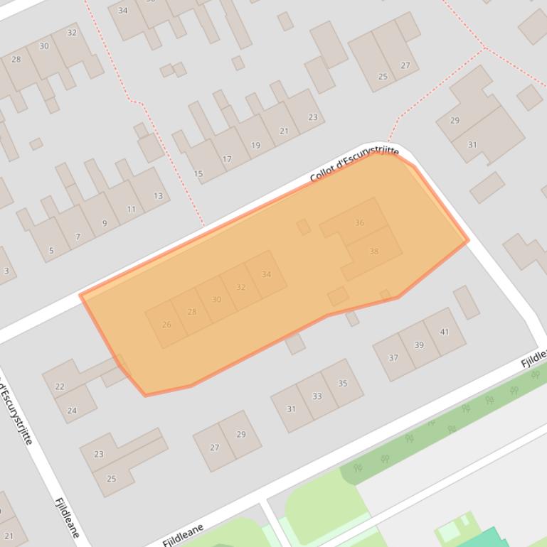 Kaart van postcodegebied 9047JP.