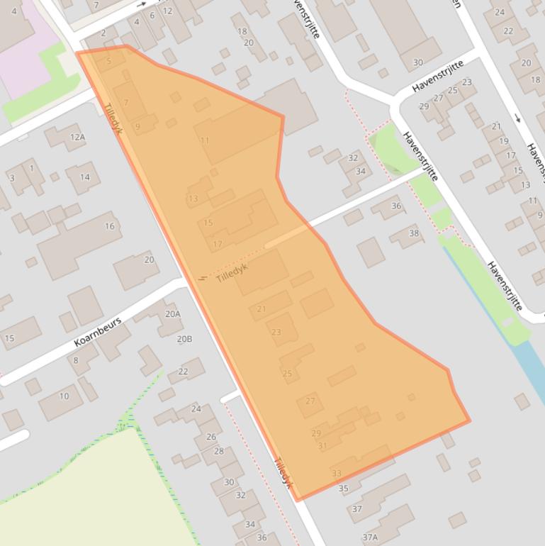 Kaart van postcodegebied 9047KG.
