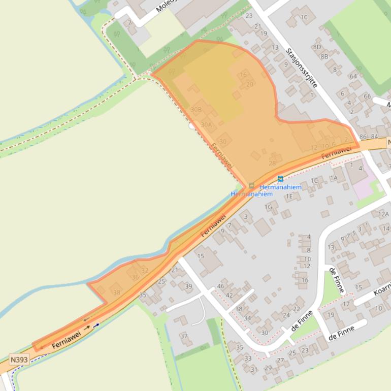 Kaart van postcodegebied 9047KP.