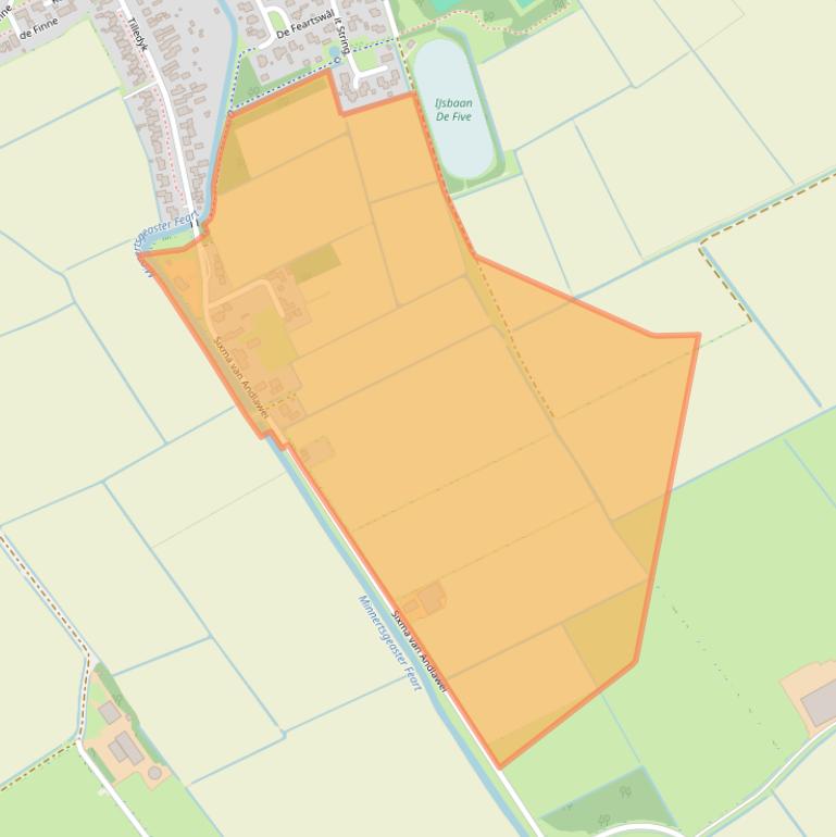 Kaart van postcodegebied 9047VH.