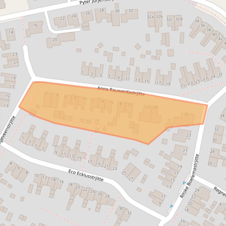 Kaart van postcodegebied 9051CE.
