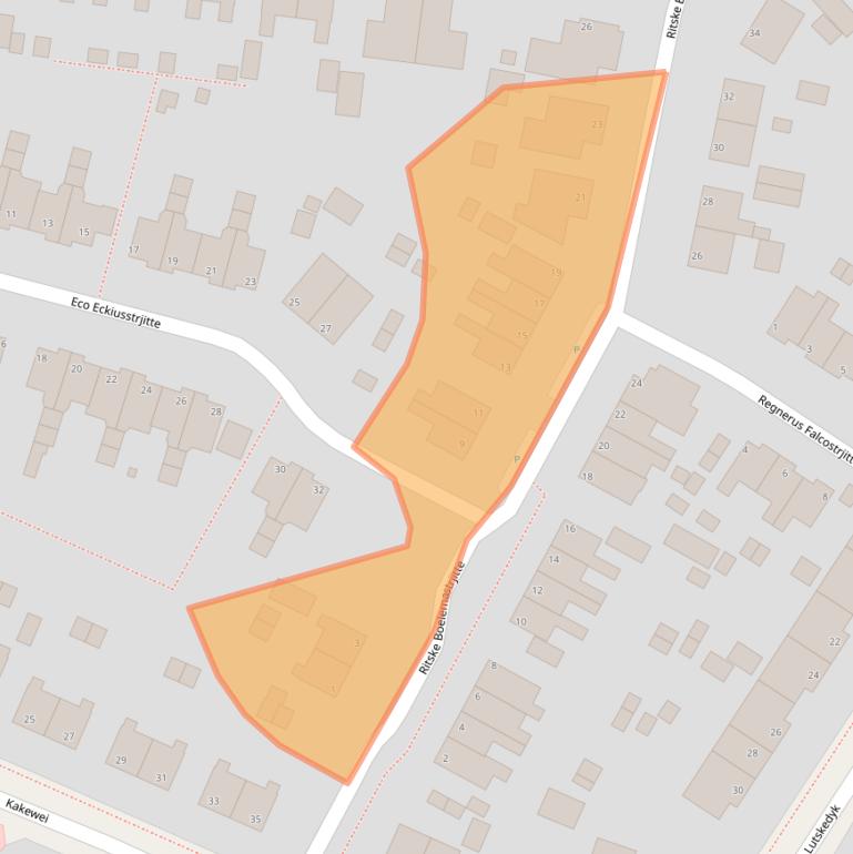 Kaart van postcodegebied 9051CG.