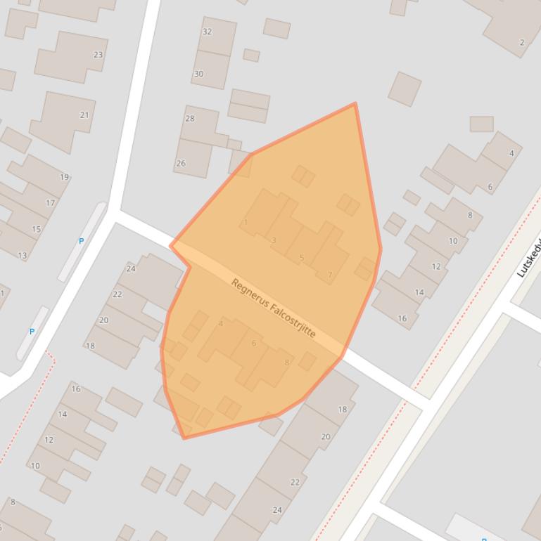 Kaart van postcodegebied 9051CN.