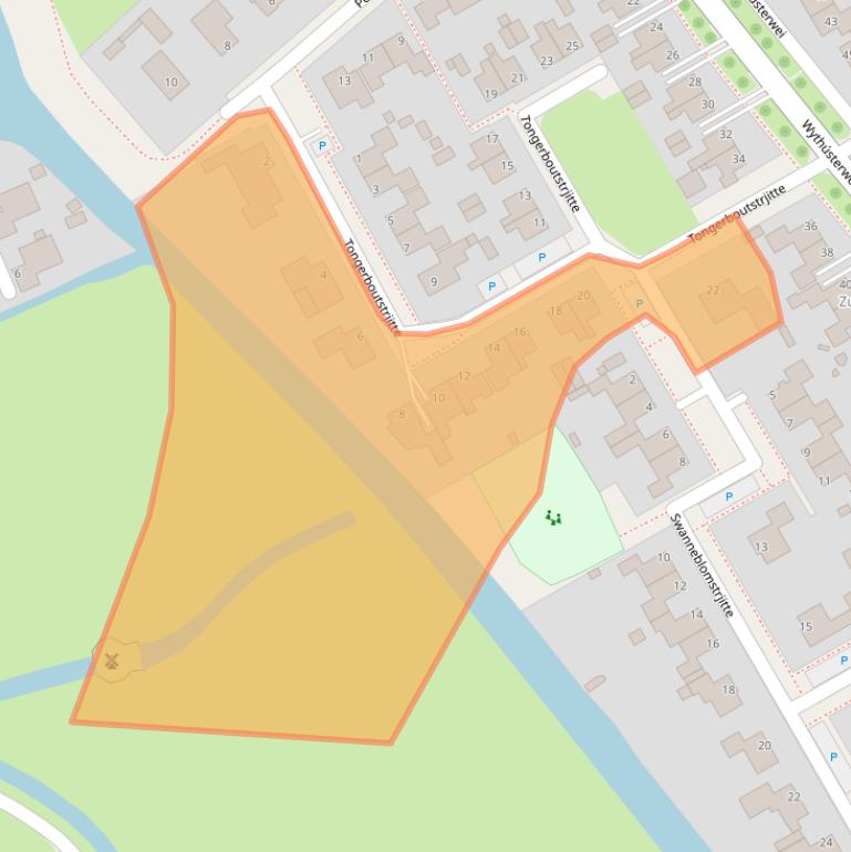 Kaart van postcodegebied 9051EV.