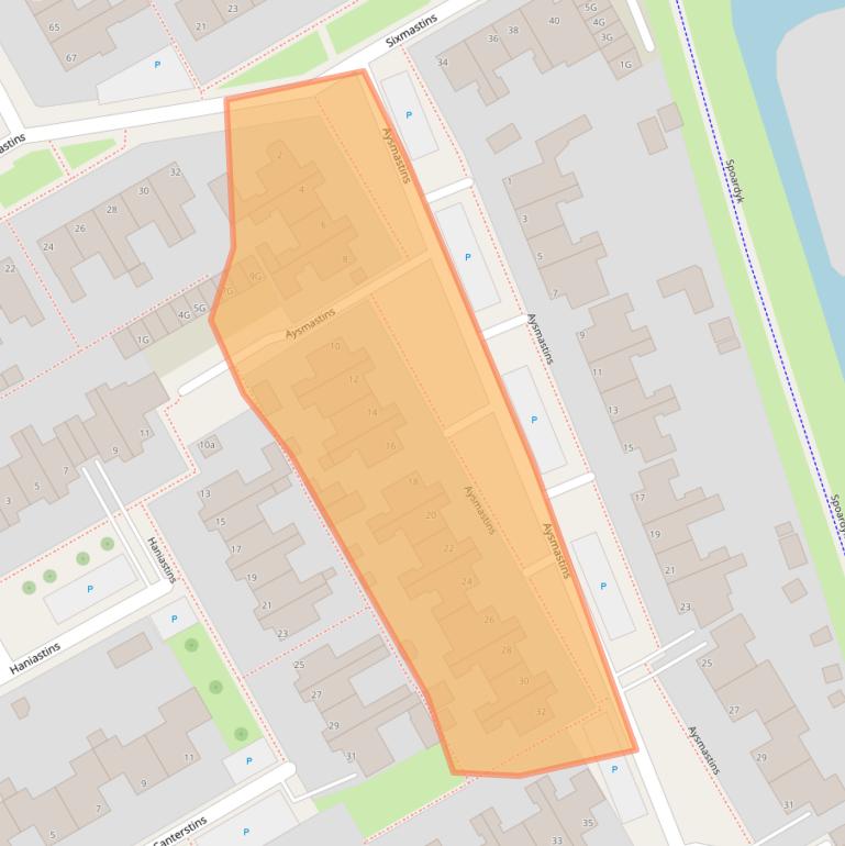 Kaart van postcodegebied 9051HJ.