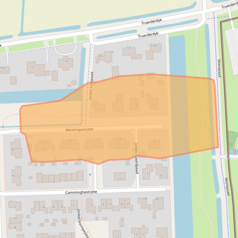 Kaart van postcodegebied 9051JD.