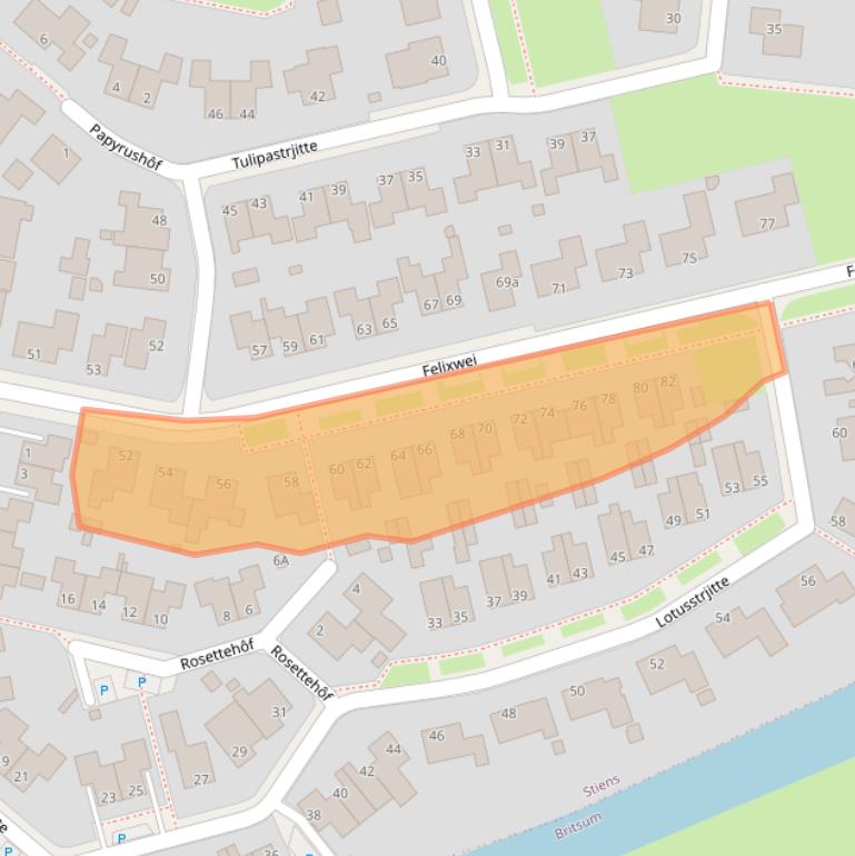 Kaart van postcodegebied 9051KD.