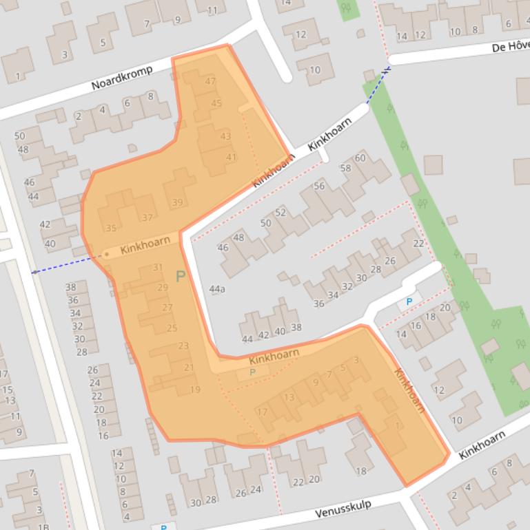 Kaart van postcodegebied 9051MH.