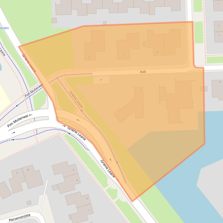 Kaart van postcodegebied 9051PV.