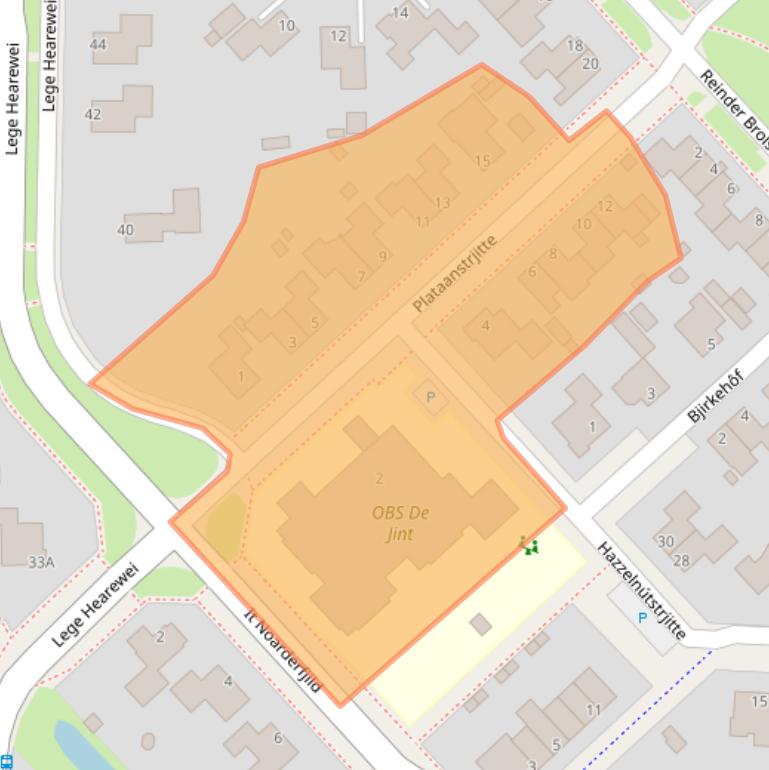 Kaart van postcodegebied 9051RB.