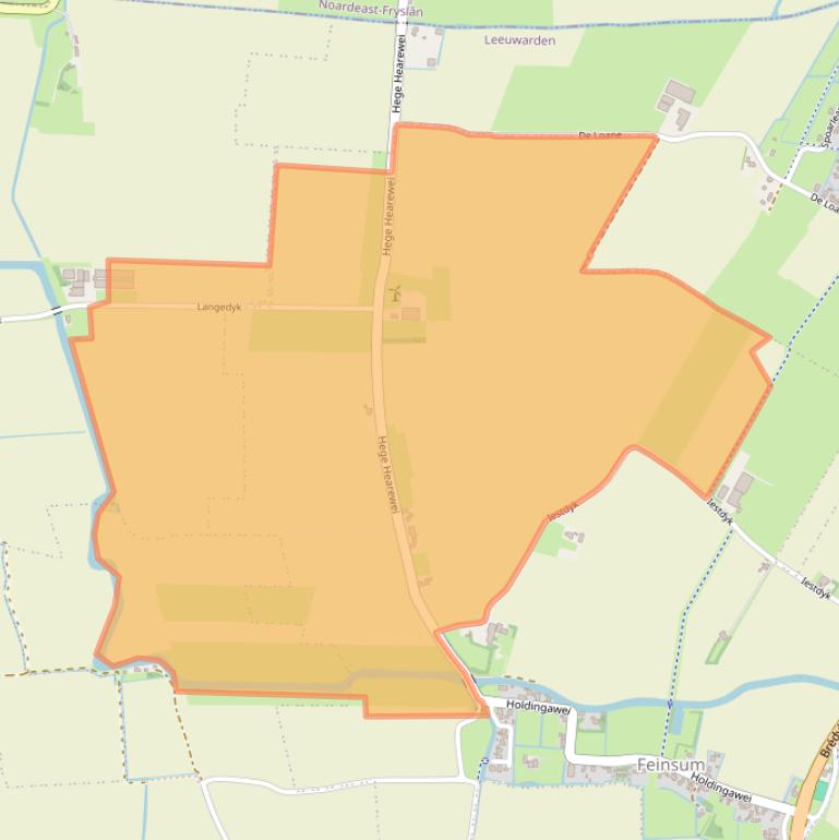 Kaart van postcodegebied 9053LR.