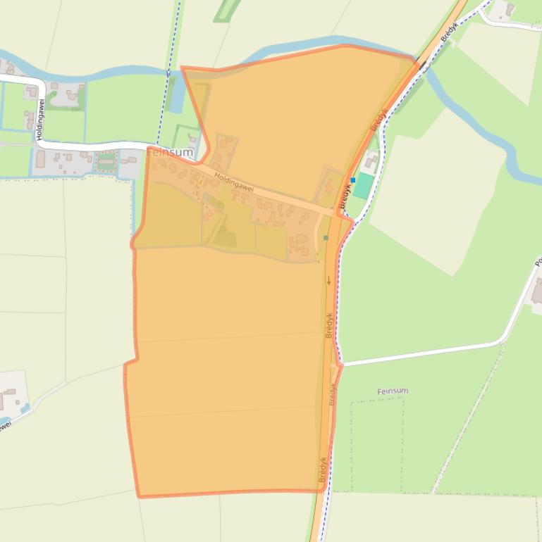 Kaart van postcodegebied 9053LT.