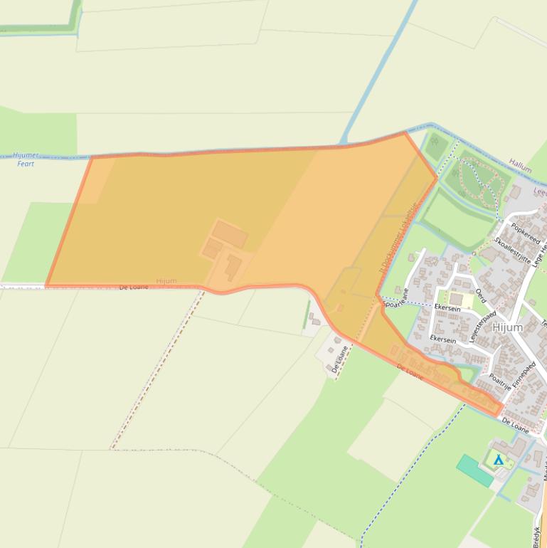 Kaart van postcodegebied 9054KT.