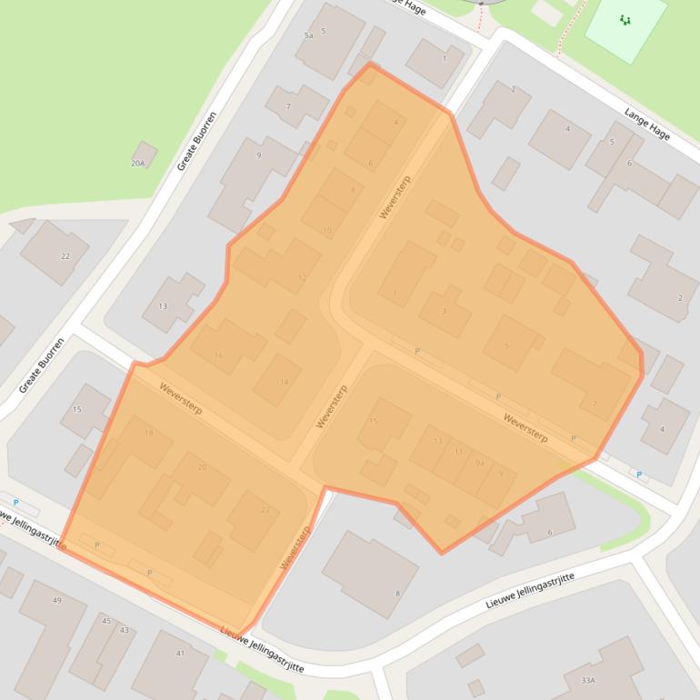 Kaart van postcodegebied 9055NB.