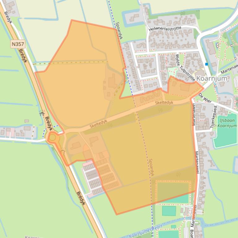 Kaart van postcodegebied 9056PD.