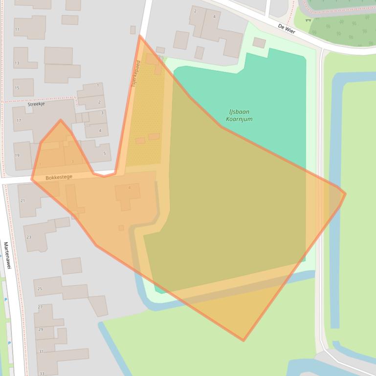 Kaart van postcodegebied 9056PK.