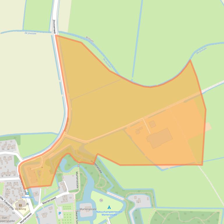 Kaart van postcodegebied 9056PX.