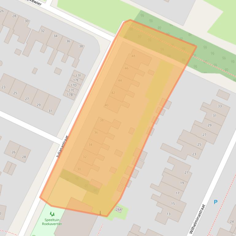 Kaart van postcodegebied 9073GZ.