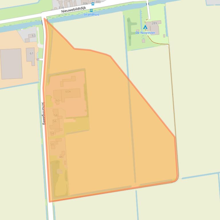 Kaart van postcodegebied 9076GV.