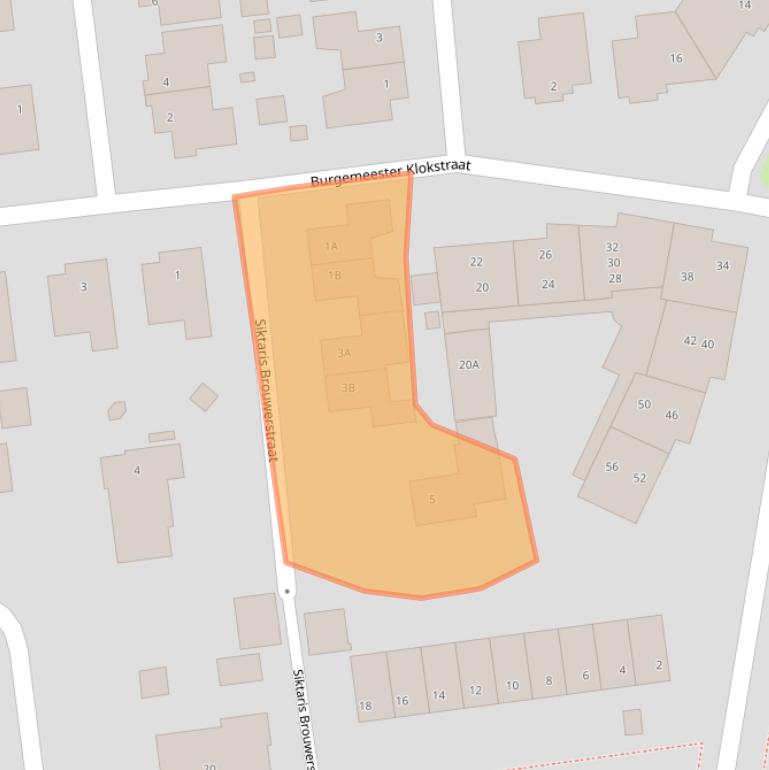 Kaart van postcodegebied 9076HC.