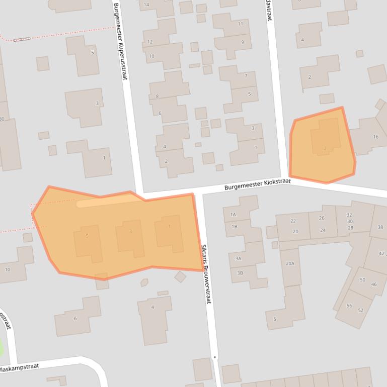 Kaart van postcodegebied 9076HD.