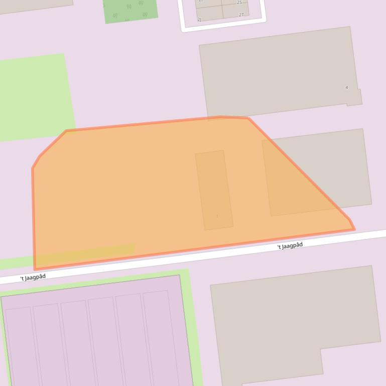 Kaart van postcodegebied 9076PE.