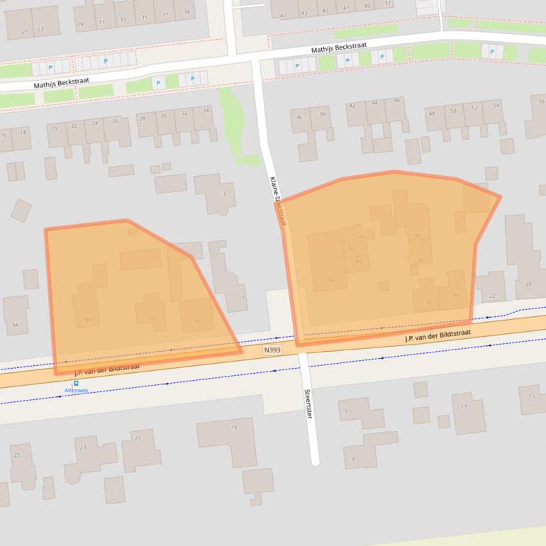 Kaart van postcodegebied 9077SL.