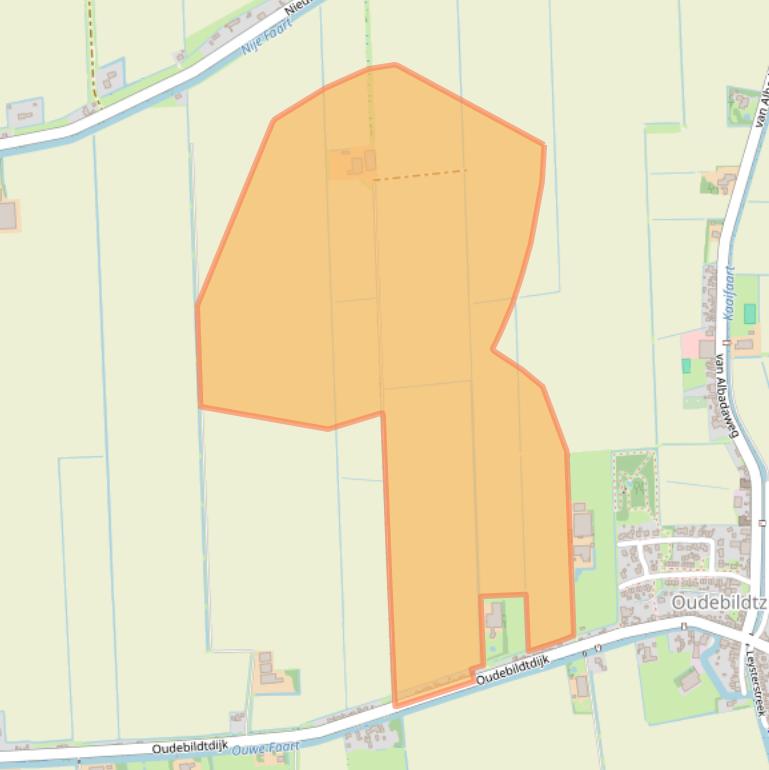 Kaart van postcodegebied 9078WH.