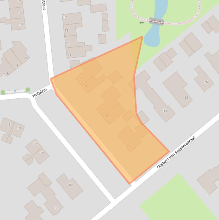 Kaart van postcodegebied 9079ME.