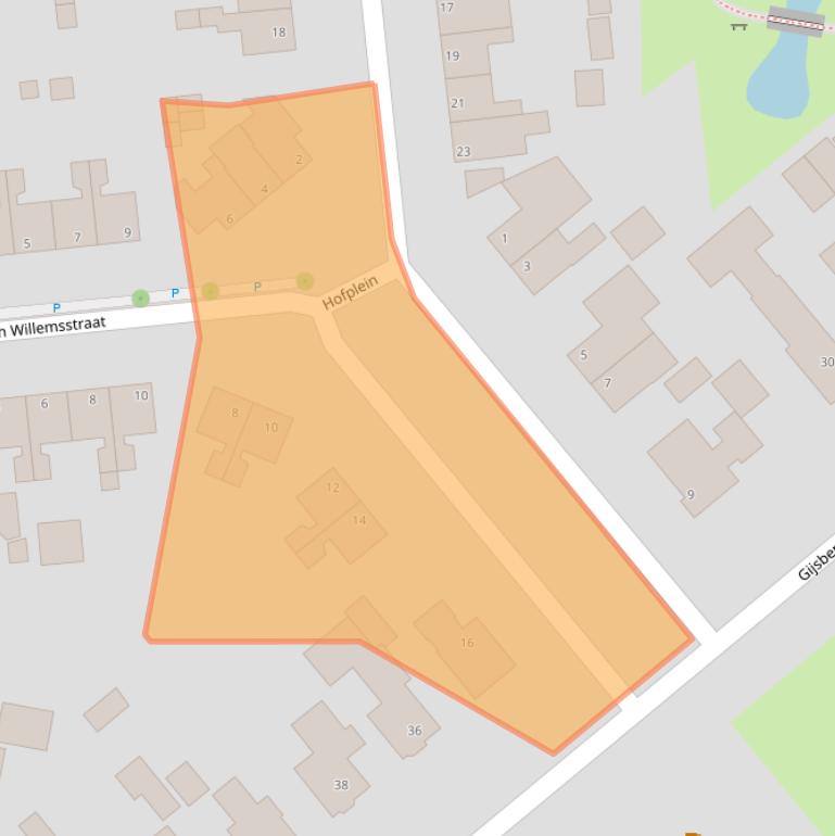 Kaart van postcodegebied 9079MG.