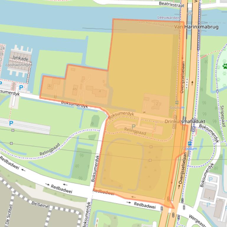 Kaart van postcodegebied 9084AA.