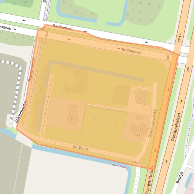 Kaart van postcodegebied 9084AB.