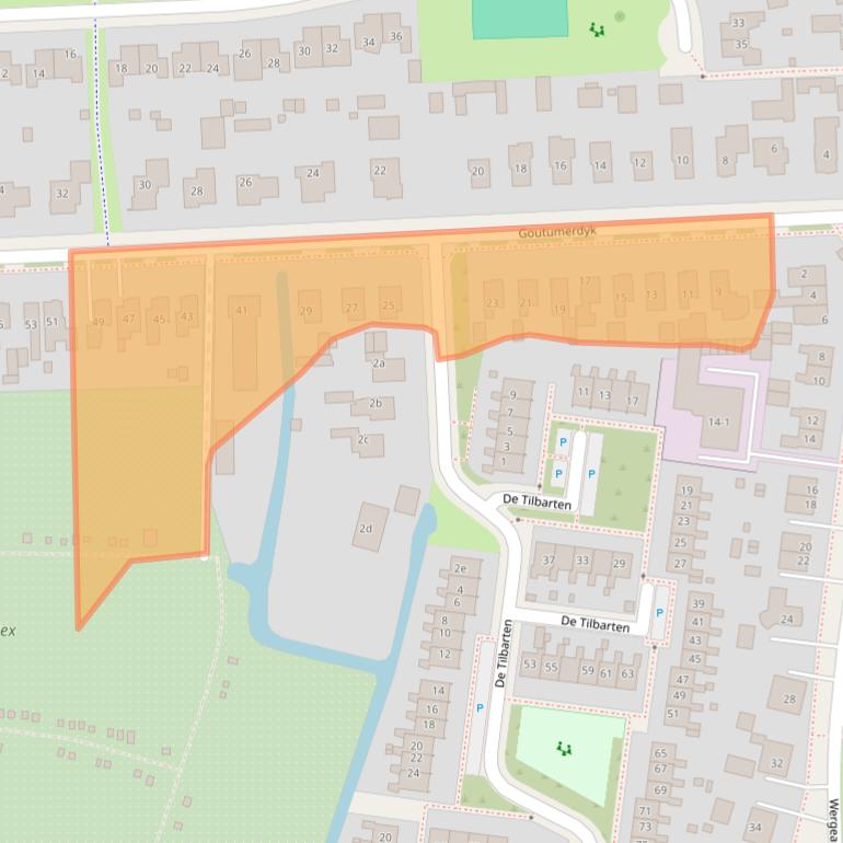 Kaart van postcodegebied 9084AC.