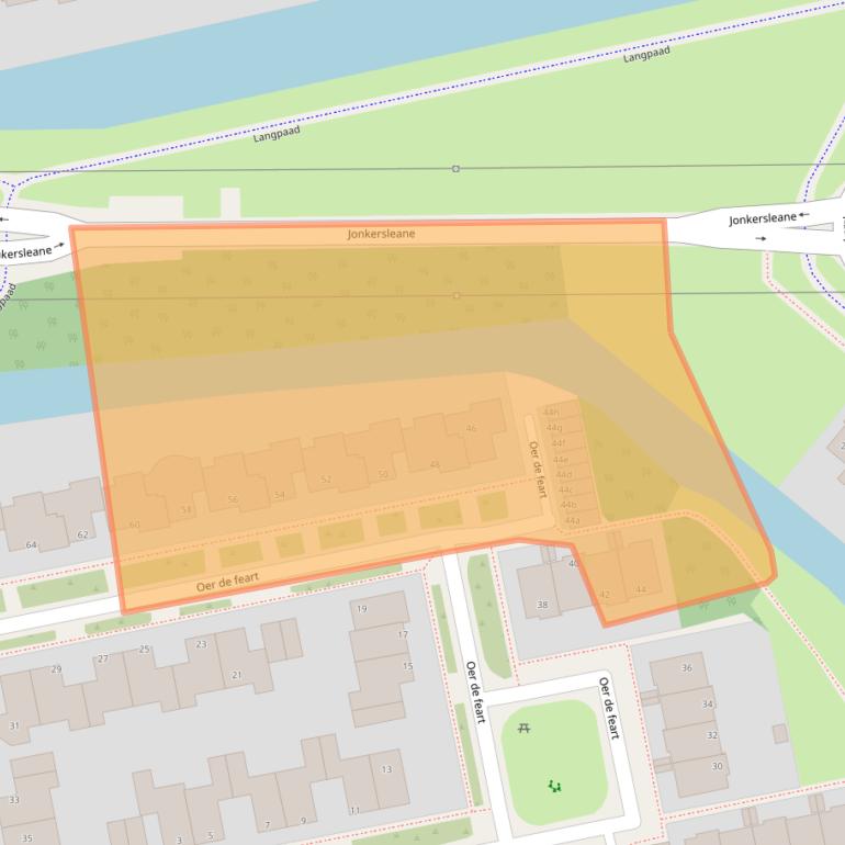 Kaart van postcodegebied 9084BR.