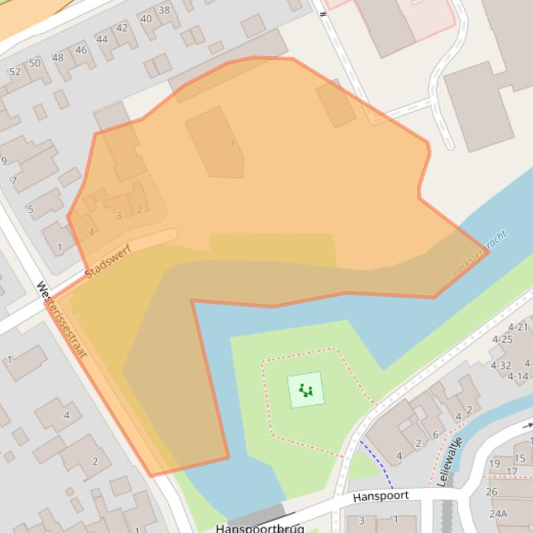 Kaart van postcodegebied 9101AS.