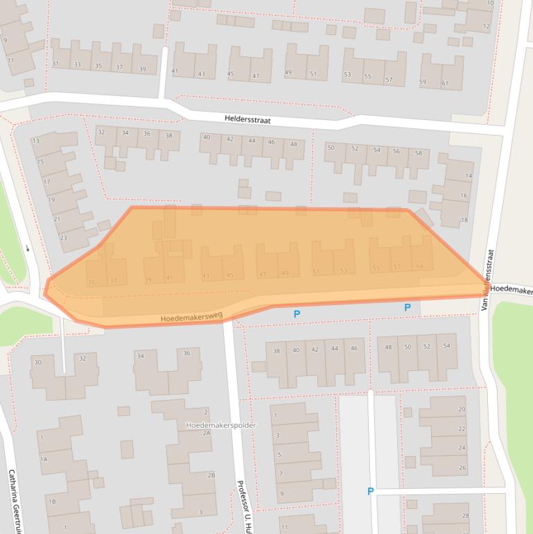 Kaart van postcodegebied 9101BT.