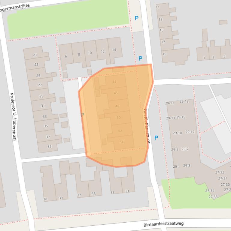 Kaart van postcodegebied 9101CN.