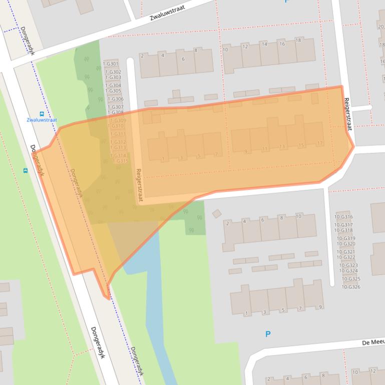 Kaart van postcodegebied 9101HN.