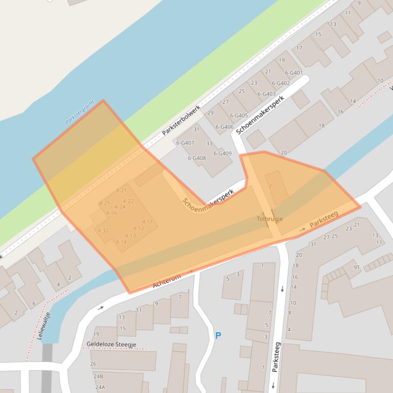 Kaart van postcodegebied 9101JZ.